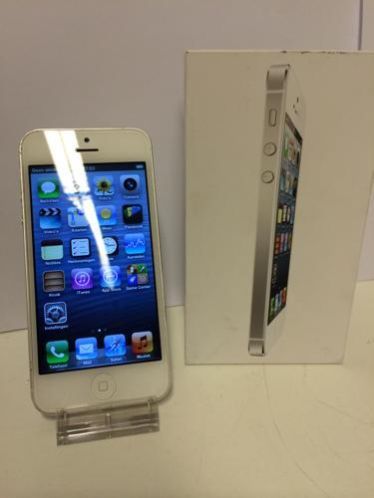 Apple iPhone 5 16GB Wit  3 maanden Garantie