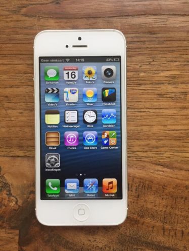 Apple iPhone 5 16GB Wit, Nette Staat, Simlockvrij