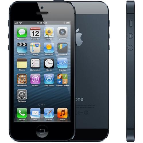 Apple iPhone 5S 16GB 4G Zwart, Grijs 1 Jaar Garantie Nieuw