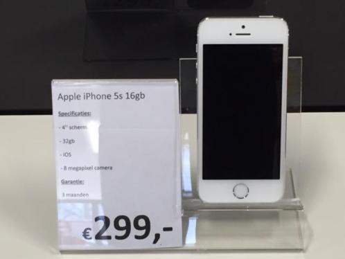 Apple iPhone 5s 16gb silver - Zeer mooie staat-met garantie