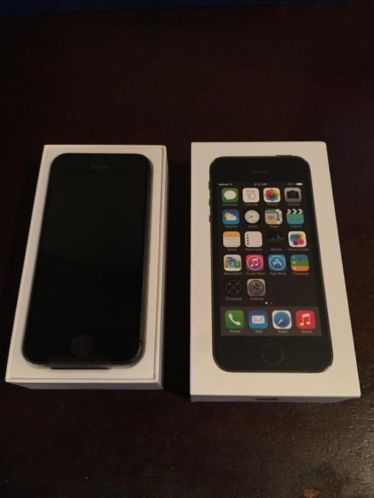 Apple iPhone 5S 16GB Space Grey  Zwart (NIEUW Garantie)