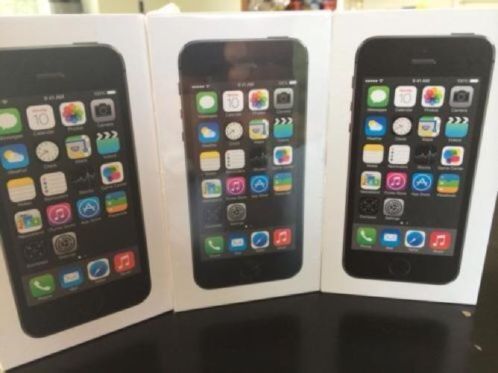 Apple iphone 5S Space Grey nieuw in doos