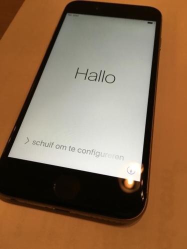 Apple iPhone 6 16GB ZGAN Zwart  Spacegray  Spacegrey