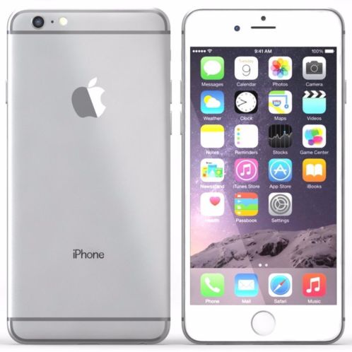 Apple iPhone 6 Plus 64GB Silver Gloednieuw Inruil Mogelijk