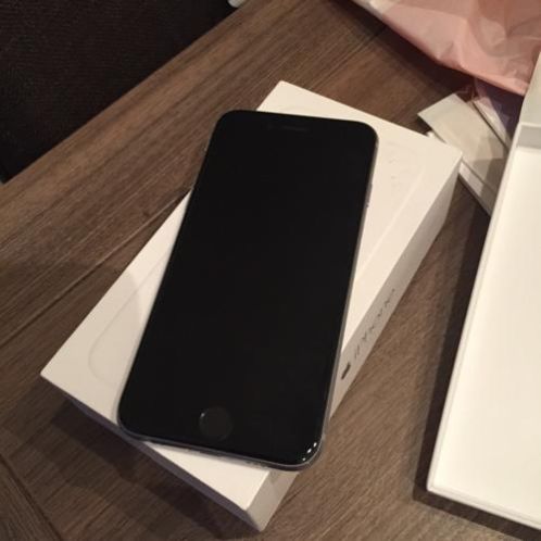 Apple iphone 6space grey met 64gb compleet in doos