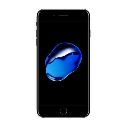Apple iPhone 7 128GB jet black 1 jaar garantie Refurbished