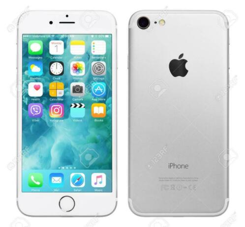 Apple iPhone 7 128GB zilver 1 jaar garantie actie OPOP