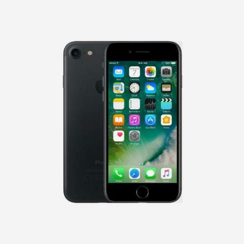 Apple iPhone 7 32GB Black Gloednieuw - Afhalen amp Bestellen