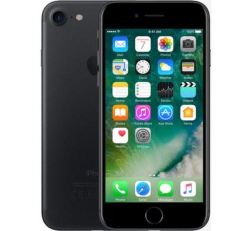 Apple iPhone 7 Mat Zwart 32GB in Nieuwstaat  Garantie