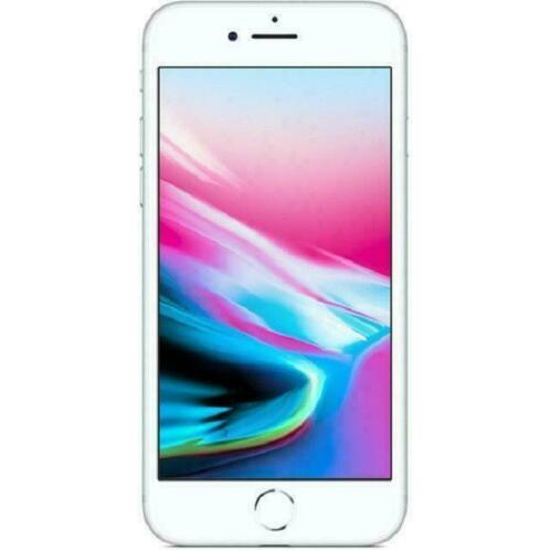 Apple iPhone 8 64gb wit met 2 jaar garantie 289 A-Grade.