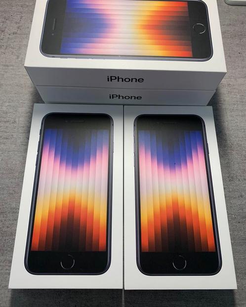  Apple iPhone SE 2022 Midnight 128GB NieuwVerzegeld