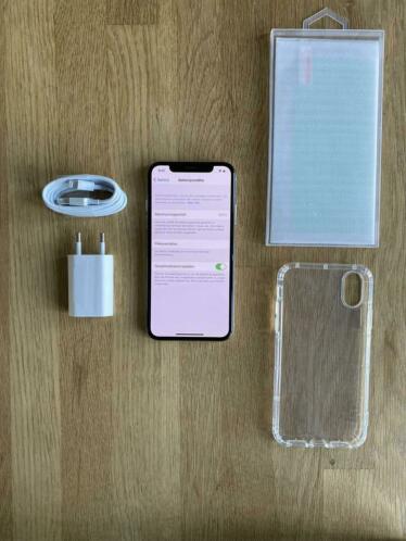 Apple iPhone X  256 GB  Silver  Nieuwstaat  Garantie