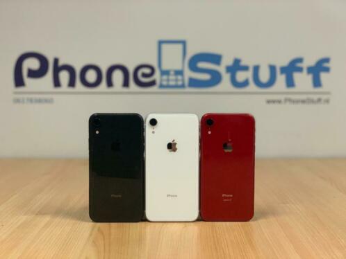 Apple iPhone XR 64GB in 3 kleuren  in Nieuwstaat  Garantie