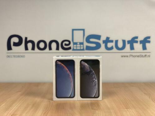 Apple iPhone XR 64GB Zwart en Blauw  Nieuw amp Geseald