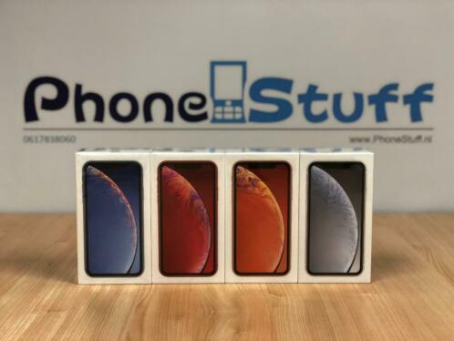 Apple iPhone XR 64GB Zwart, Rood amp Koraal  Nieuw amp Geseald