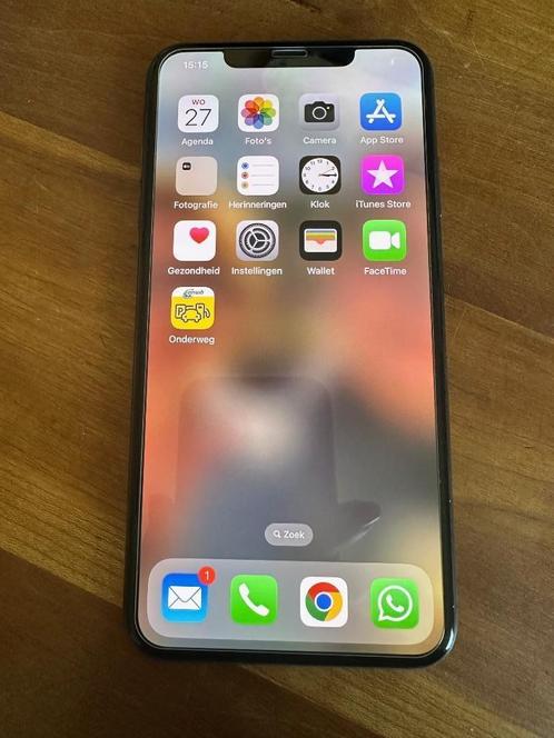 Apple iPhone XS Max 256GB Zwart  Garantie  Nieuwstaat