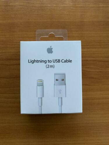 Apple Lightning to USB Kabel 2M - NIEUW 100 ORIGINEEL