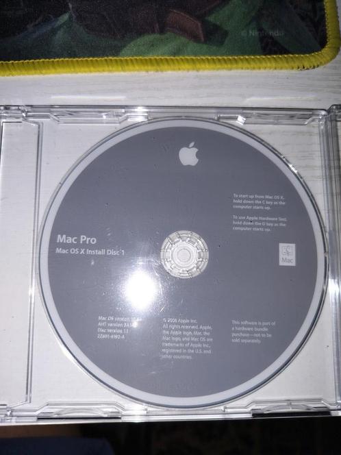 Apple Mac OS X Pro installatie disc 1  2