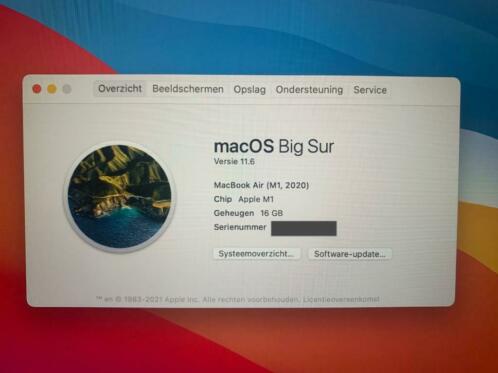 Apple MacBook Air 13.3 (2020) - Spacegrijs M1 1TB 16GB