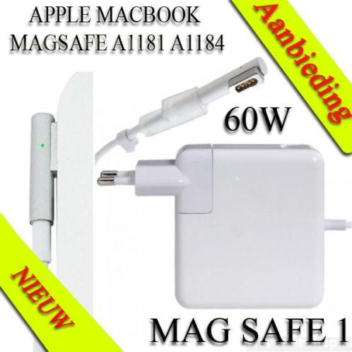 Apple Macbook Magsafe A1181 A1184 60W Adapter  Oplader ...
