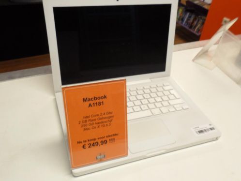 Apple Macbook Unibody A1181  Intel core 2,4Ghz  2GB RAM