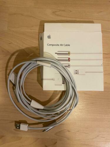 Apple MC748ZMA Composite AV Cable voor iPad 23 of iPhone 4