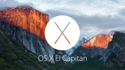 Apple OS X El Capitan 10.11 Bootable Installatie USB Stick