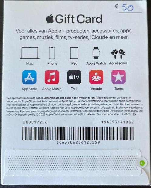 Apple Store Gift Card (50)