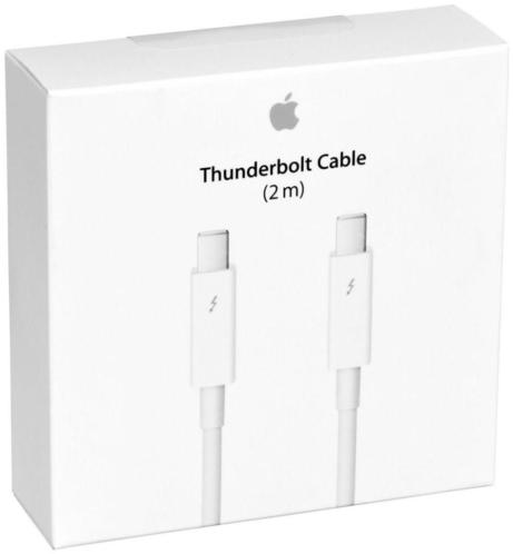 Apple thunderbolt kabel 2M nieuw in doos