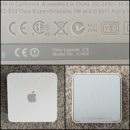 Apple Time Capsule 2TB Model A1409 (4th generation)