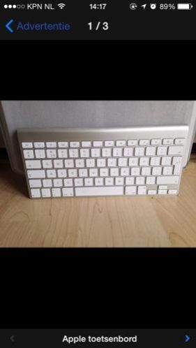 Apple toetsenbord draadloos bleuthooth 