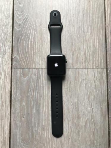 Apple watch 3 zwart 42mm incl. 3 bandjes
