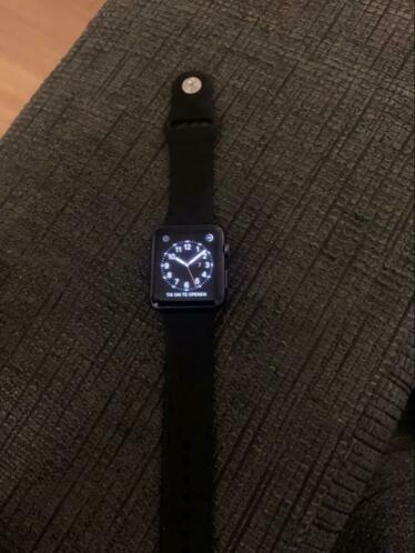 Apple watch, 42mm space Grey generatie 1, refurbished.