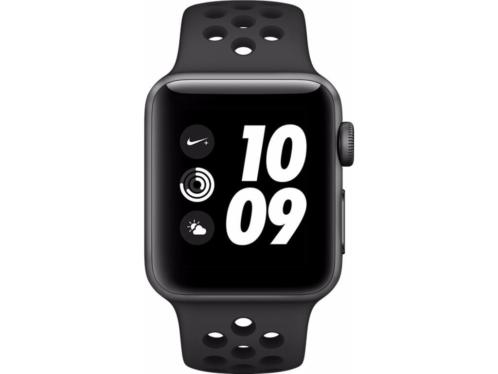 Apple Watch Nike Series 3 42mm Black Gloednieuw amp Garantie