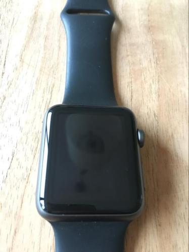 Apple Watch Series 1 42mm Zwart Aluminium