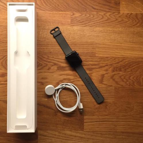 Apple Watch Series 2 (42mm)  Apple Care - lt 1 maand oud