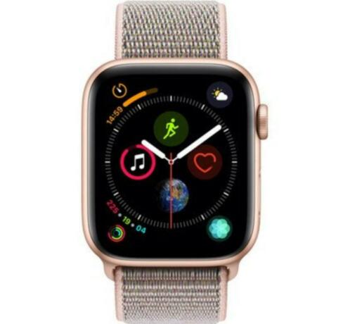 Apple Watch Series 4 44mm Goud AluRoze Nylon SP 20,00 PM