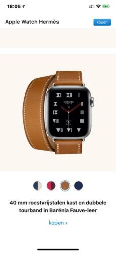 Apple Watch series 4 ladies 40mm Cellular Hermes edition