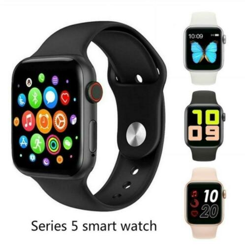 Apple Watch Series 5 Alternatief Kleuren ZwartWitRoze