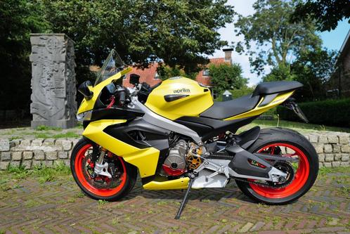 Aprilia RS660 Acid Gold met Bitubo vering