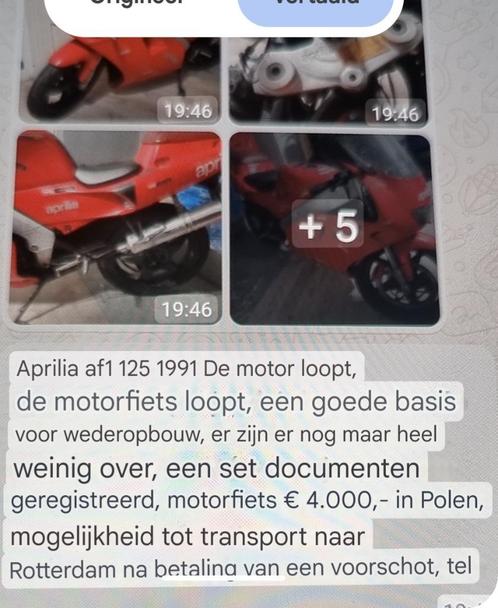 Aprillia af 1 125cc 1991