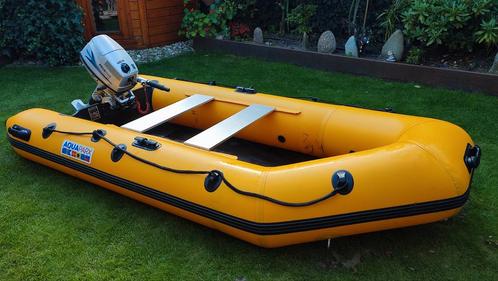 Aquaparx rubberboot 5 persoons  5pk motor