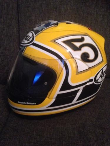 Arai RX-7 corsair Laguna Seca edition Maat L