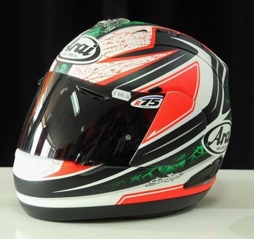 Arai RX-7 GP Nicky Hayden Green maat S nieuw