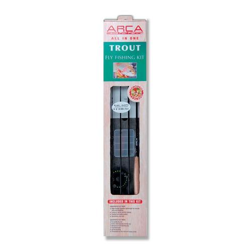 Arca All-in One Trout Fly fishing Kit 10- 8