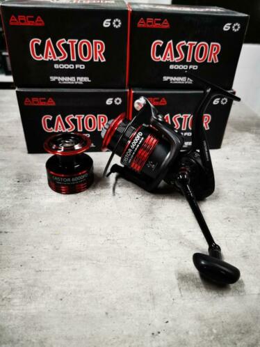 Arca castor 6000 serie molens 6 lagers 2 spoelen Feeder