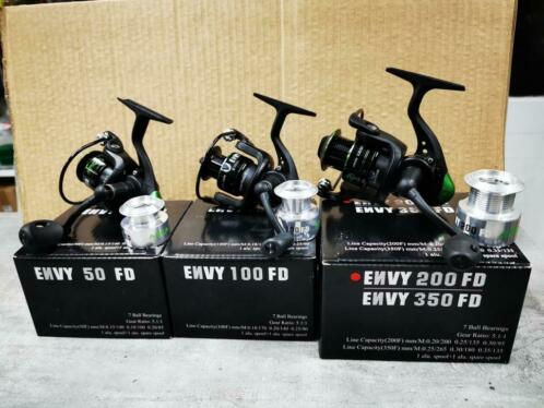 Arca envy 500-1000-2000 serie molens 7 lagers  spoel