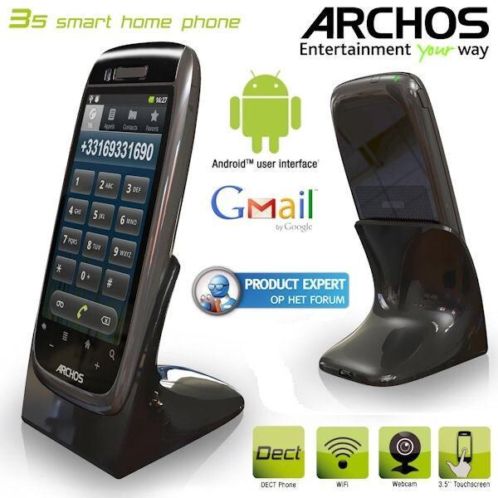 Archos home Smartone Android thuistelefoon 