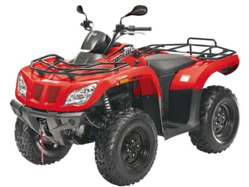 Arctic Cat 400 4X4 EFT Quad uitgerust met lier AWD 2X4