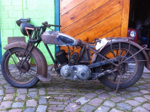 Ariel MA  MB 32,  350cc, zijklepper 1933, Nederlandse motor